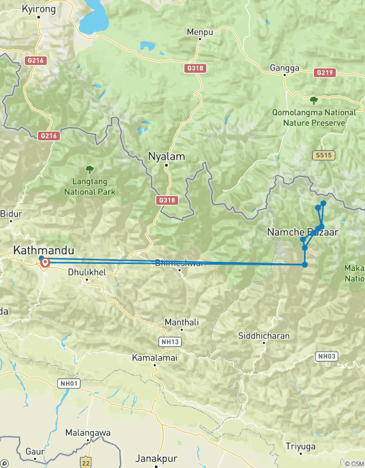 Circuito Excursión al campamento base del Everest - Opciones privadas disponibles