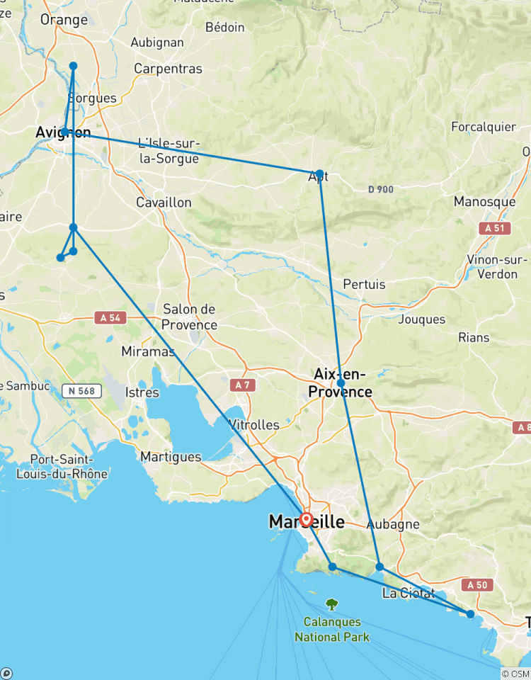 Kultur- und Kulinarikreise in der Provence Rundreise