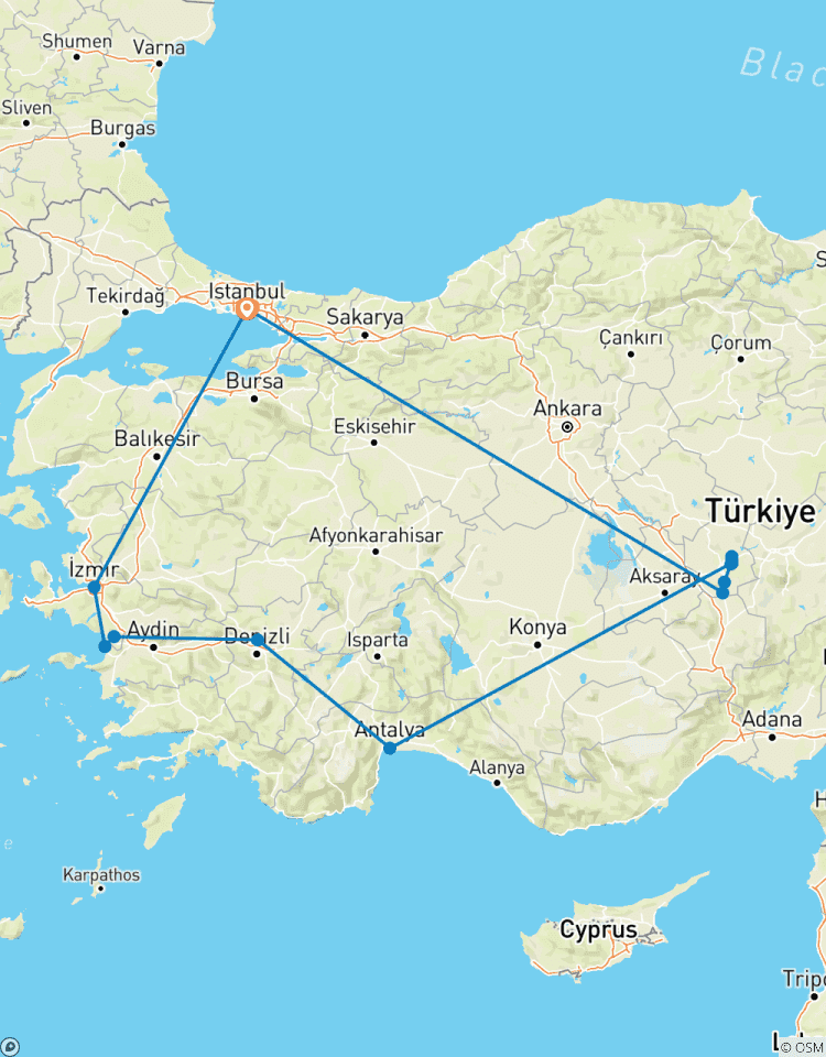 Türkei: Alles in Einem - 10 Tage Rundreise