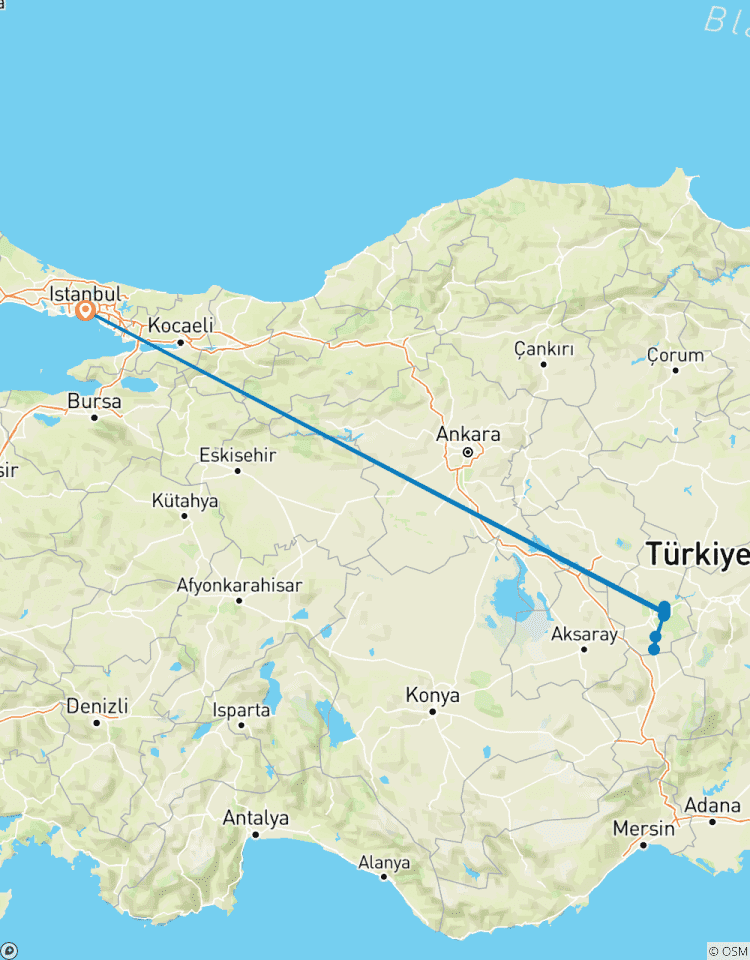 5 Tage - Istanbul Kappadokien Tour Rundreise