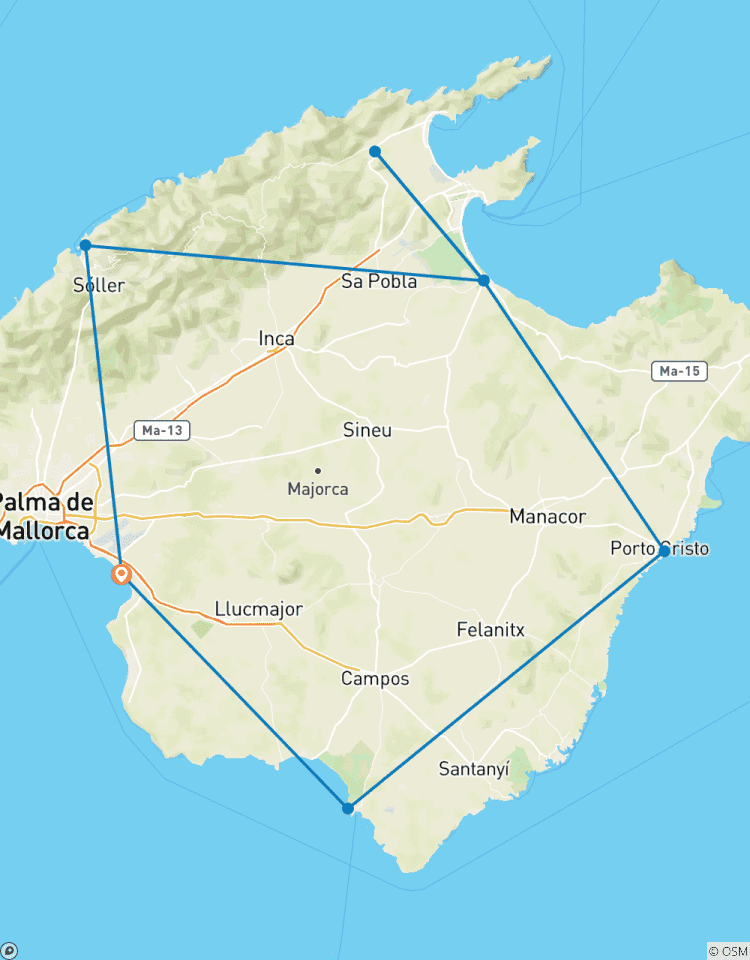Majorca Loop Tour Tour