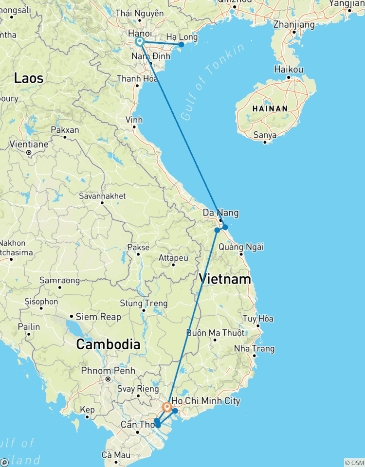 Vietnam 11 - Day North-To-South Discovery Tour