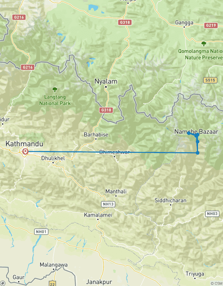 Everest Panorama Trek - 11 Tage Rundreise