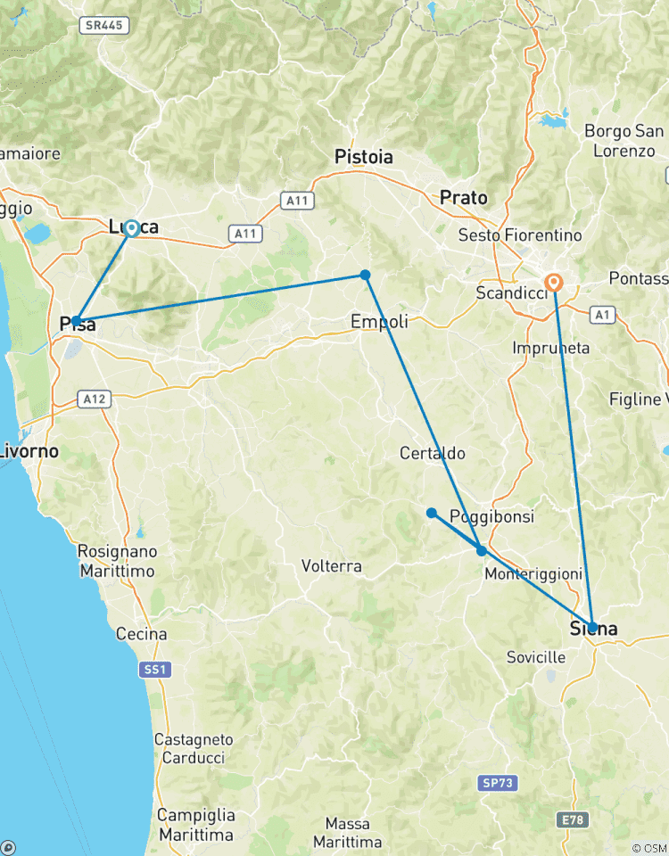 Circuito En bici por la Toscana - Guiado