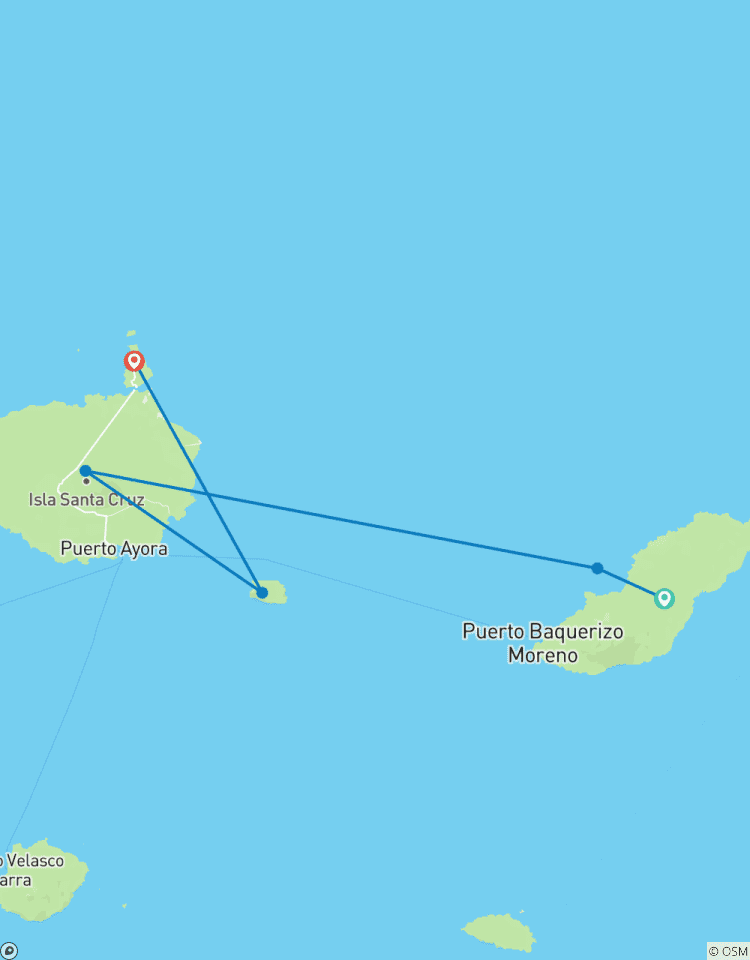 Circuito Aventura de Salto de Isla en Galápagos - 6 Días Vida Salvaje y Cultura