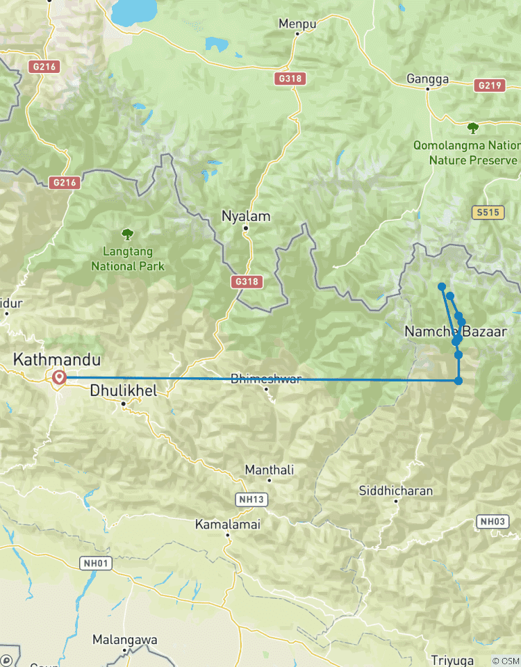 Everest Gokyo Meer Trek-rondreis