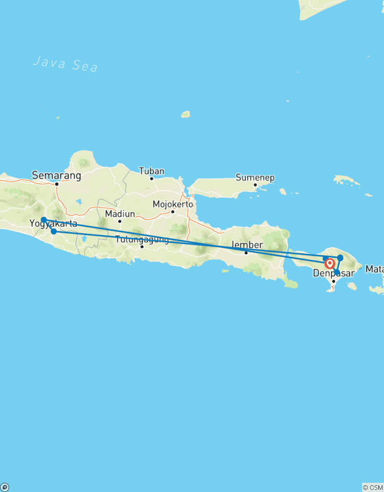 Erstaunliche Indonesien Rundreisen Bali - Yogyakarta: Privat geführte Rundreise Rundreise