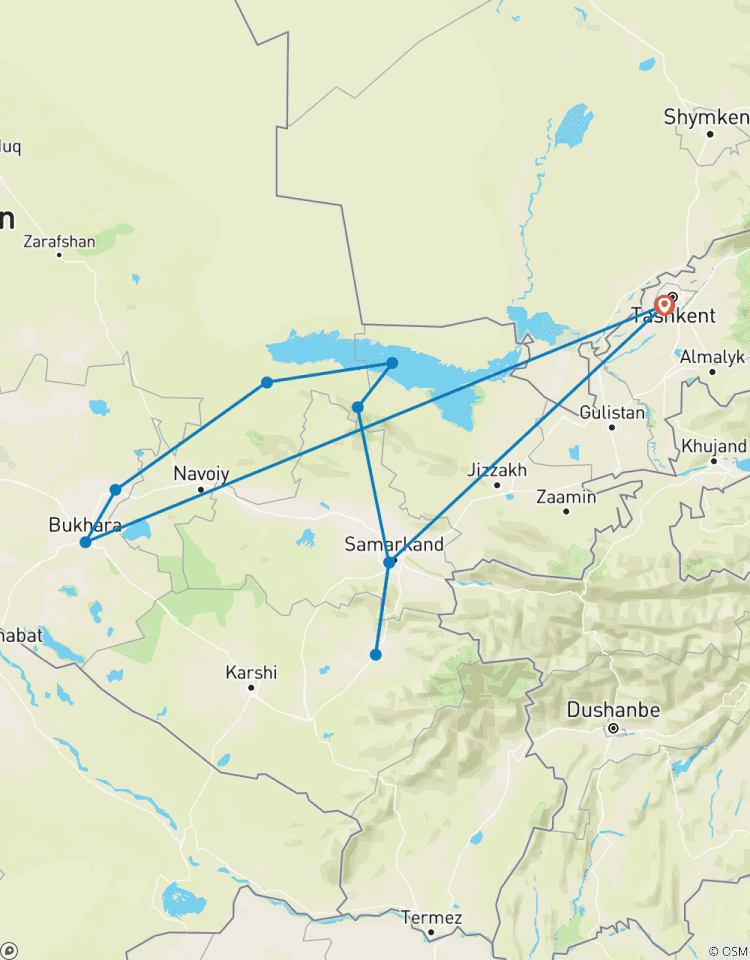 Visite du pays magique en Ouzbékistan - Visite privée circuit