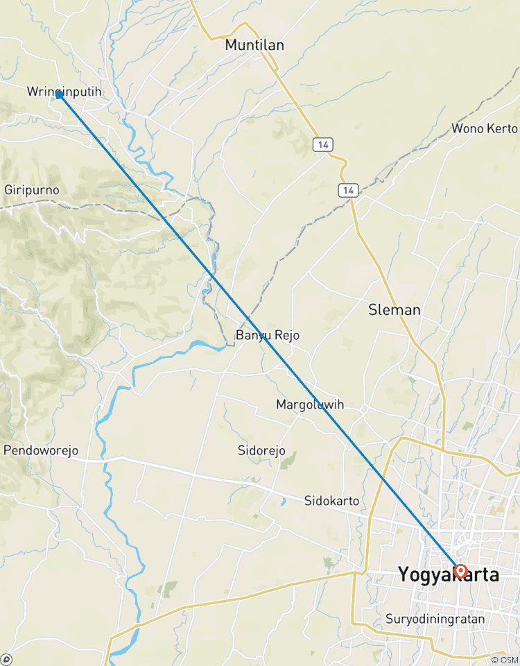 Circuito Las mejores excursiones de 3 días por Yogyakarta