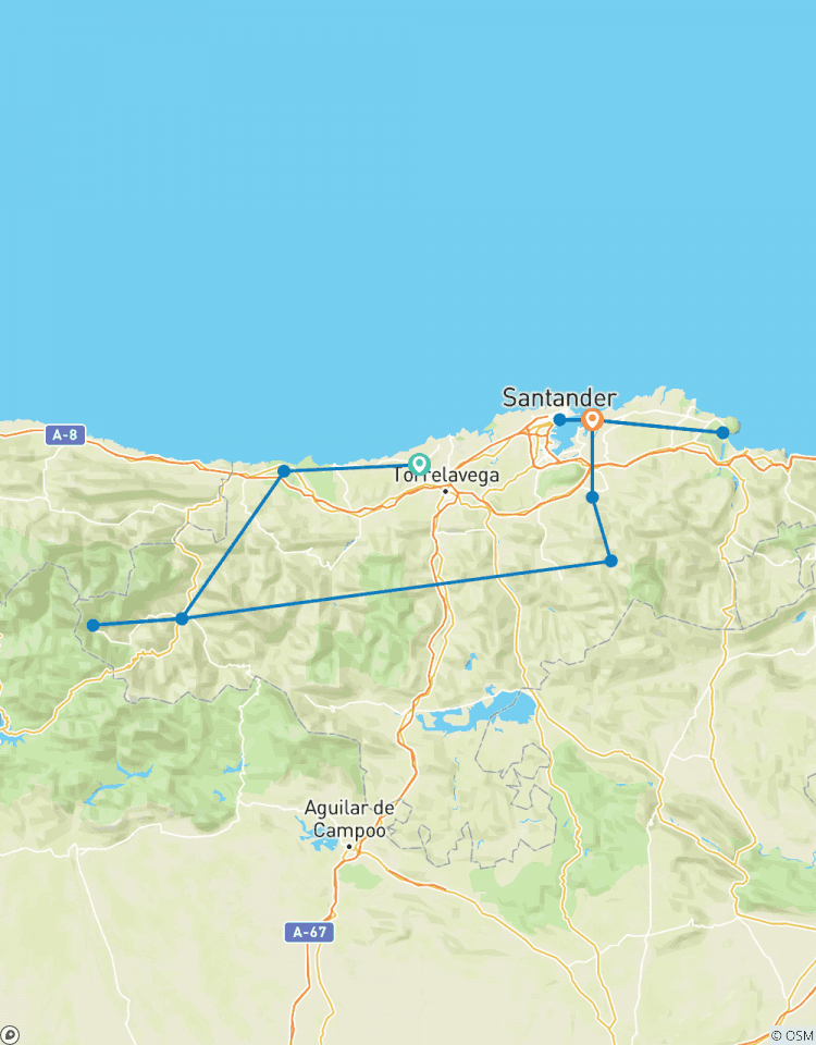 Green Spain & Picos de Europa Self-Guided Cycling Tour Tour