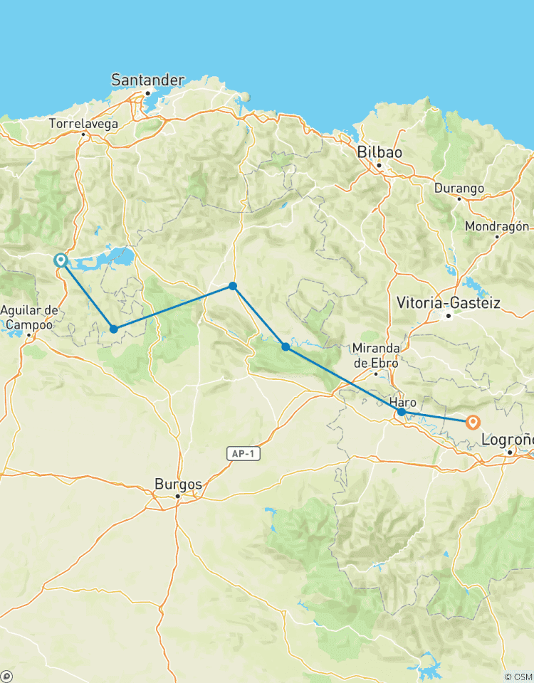 La Rioja - The Descent of the River Ebro Self-Guided Cycling Tour Tour