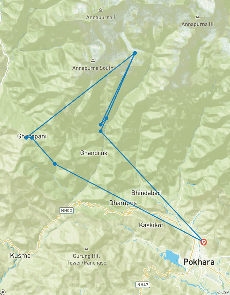 Trek du camp de base de l\'Annapurna circuit
