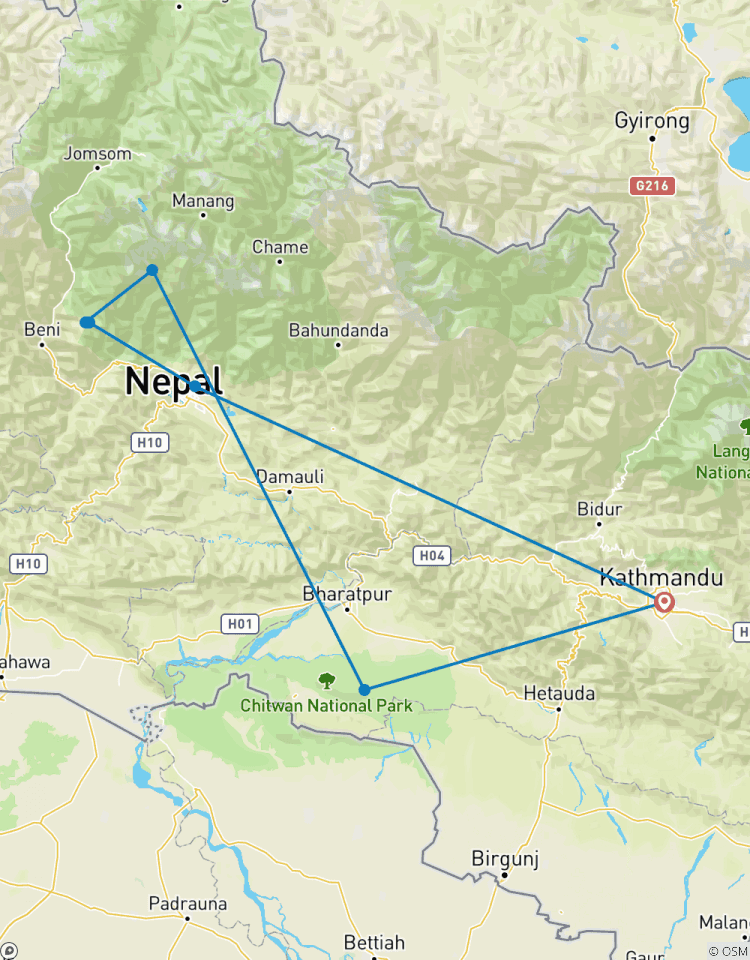 Nepal Abenteuerreise Rundreise