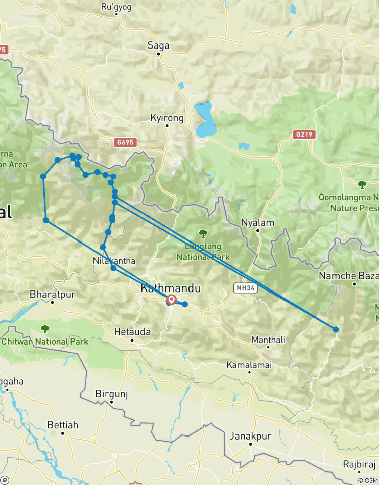 Circuit du Manaslu circuit