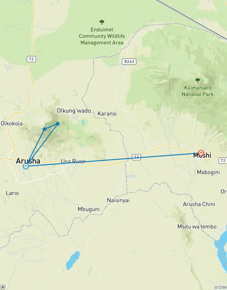 Circuito Excursionismo al monte Meru 4 días