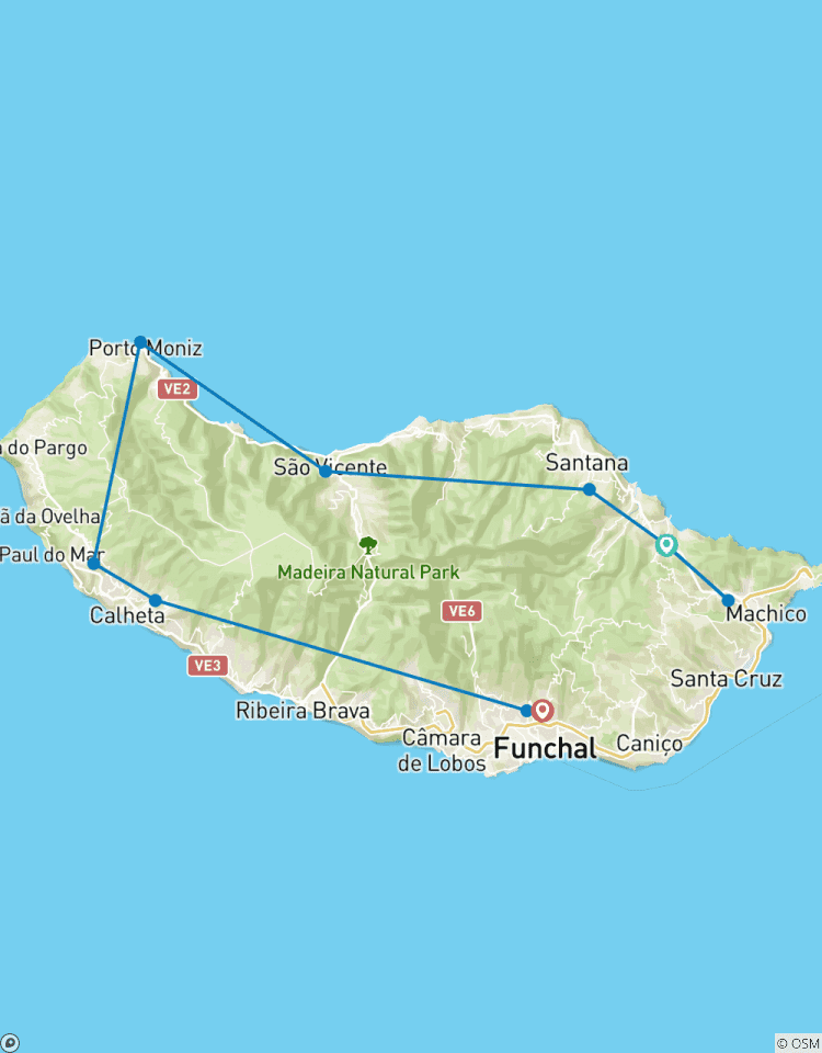 Circuito Por Madeira