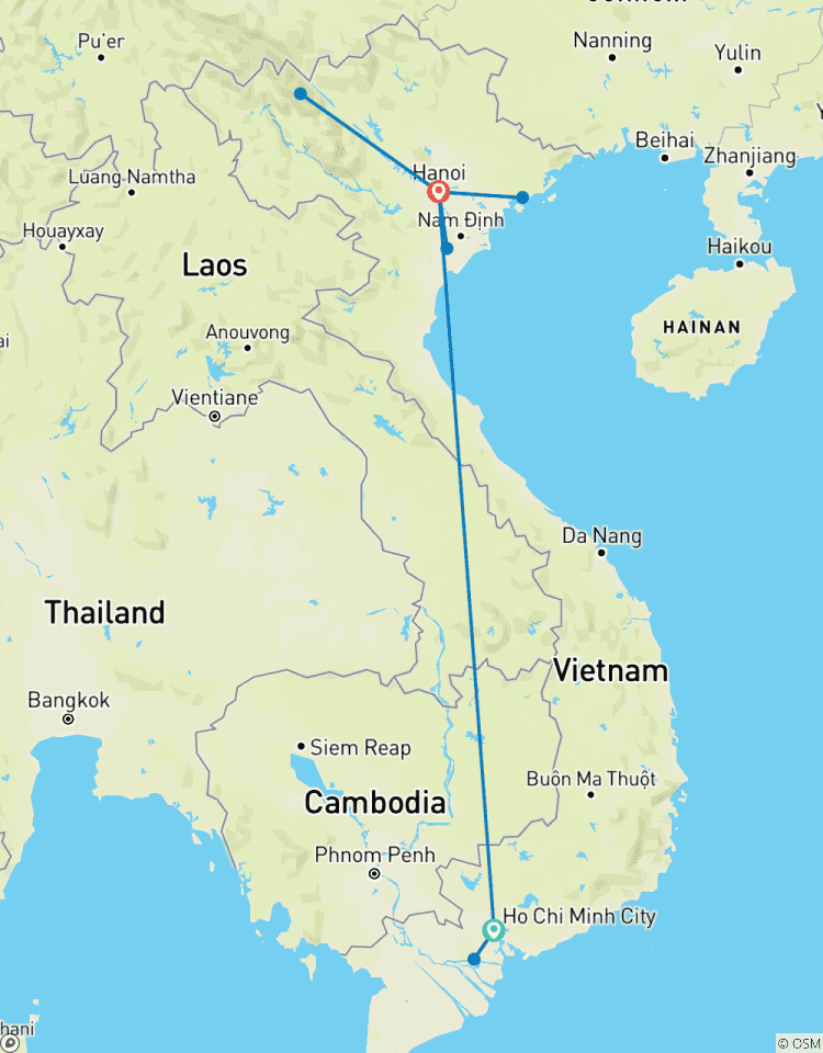Circuito Ciudad de Ho Chi Minh y Hanói en Vietnam 10 días 9 noches