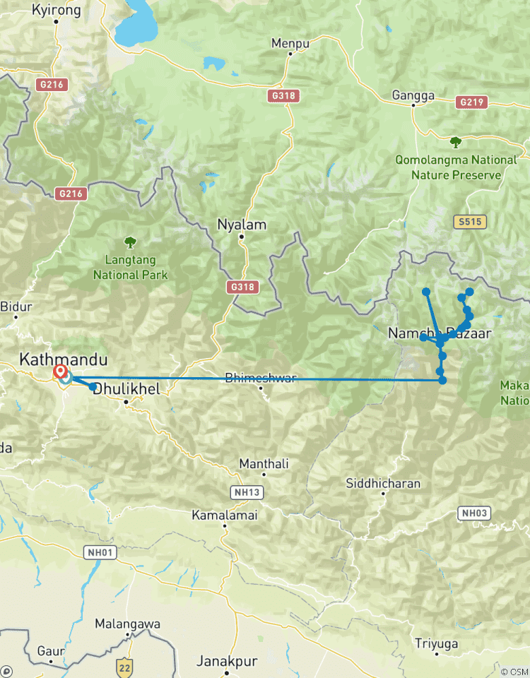 Circuito Ascensión al pico Lobuche - 19 días