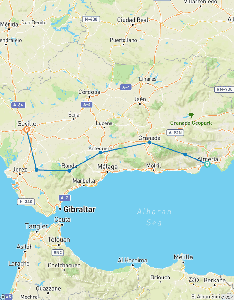 Circuito Desafío Trans Andalucia