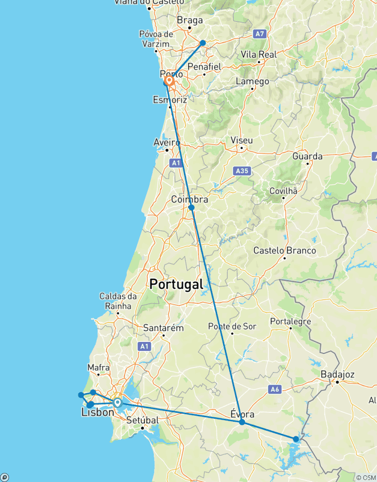 Charming Portugal Highlights - 10 Days Tour