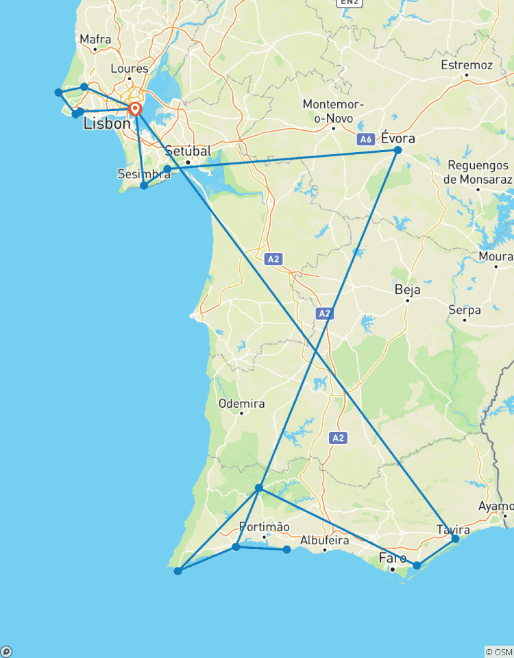 Lisbon & Algarve in 9 days - Best of Sea and Countryside Tour