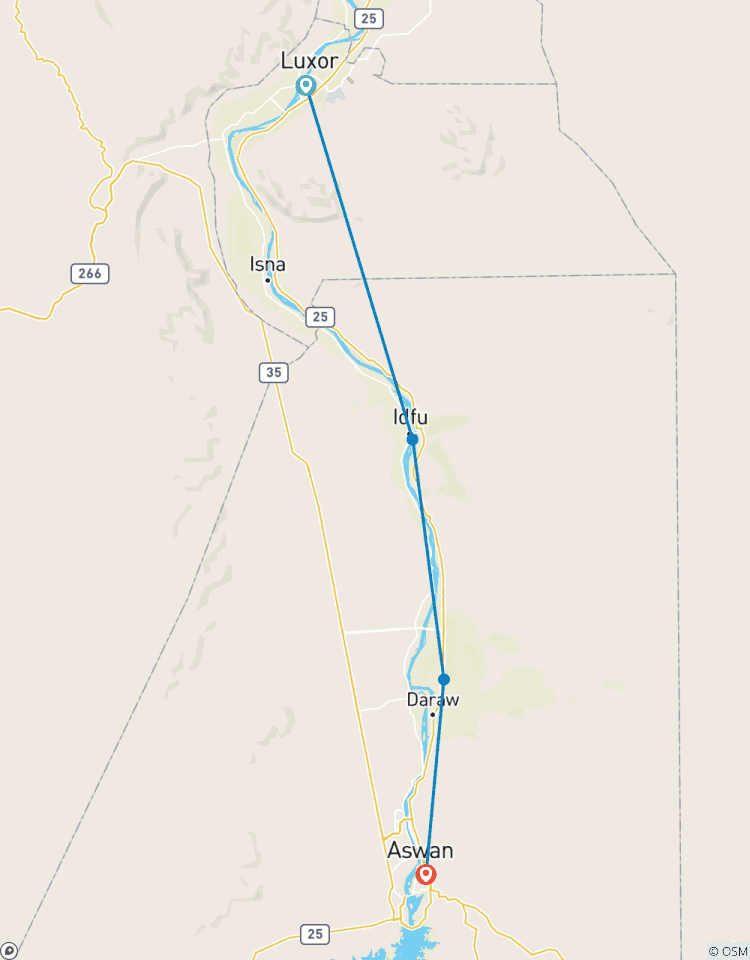 Dahabiya cruise 5 Days 4 night Luxor& Aswan Tour