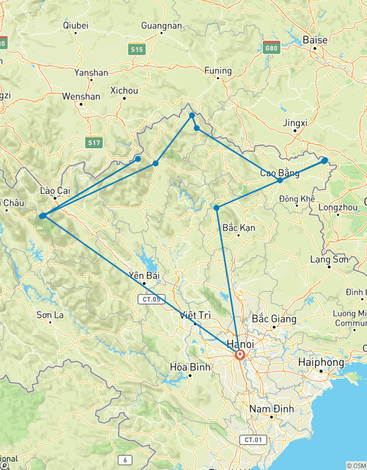 8 jours hors des sentiers battus au nord du Vietnam circuit