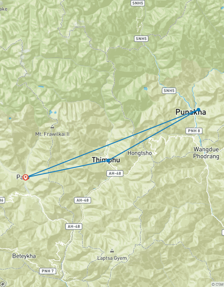 Explorer le Bhoutan circuit