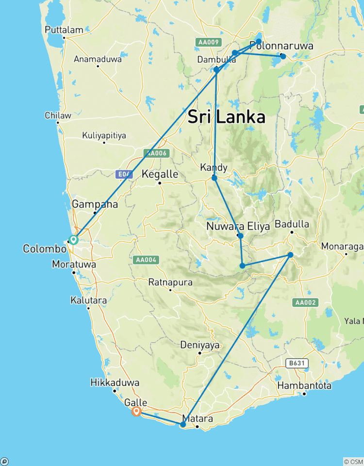 Circuito Viaje Zenith AyurSerenity: Desvelando las Tradiciones de Bienestar de Sri Lanka
