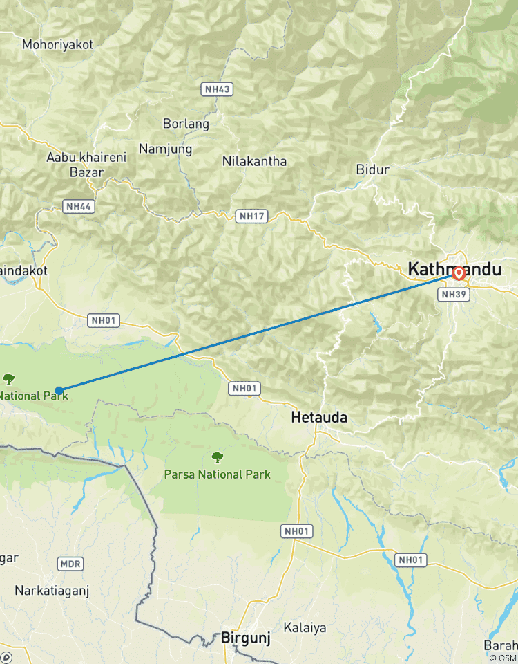 Circuito Paquete de lujo de 3 días en Chitwan