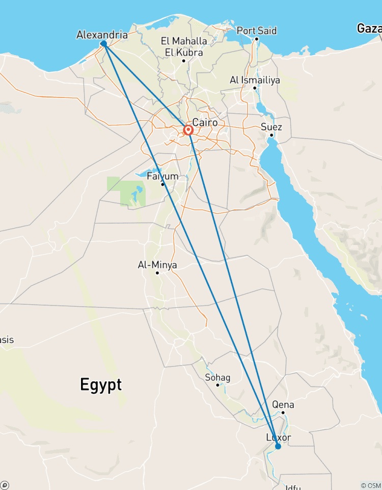 Egypt Classics Tour: 4-Days Cairo Alexandria Luxor Tour