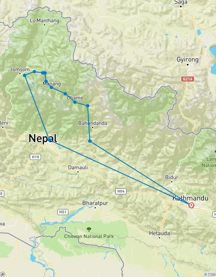 Annapurna Circuit Trek Tour