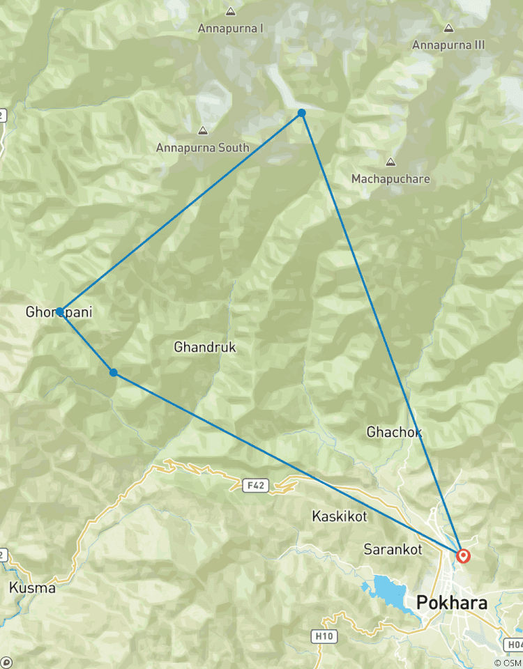 Poonhill Trekking Tour - 4 Tage Rundreise