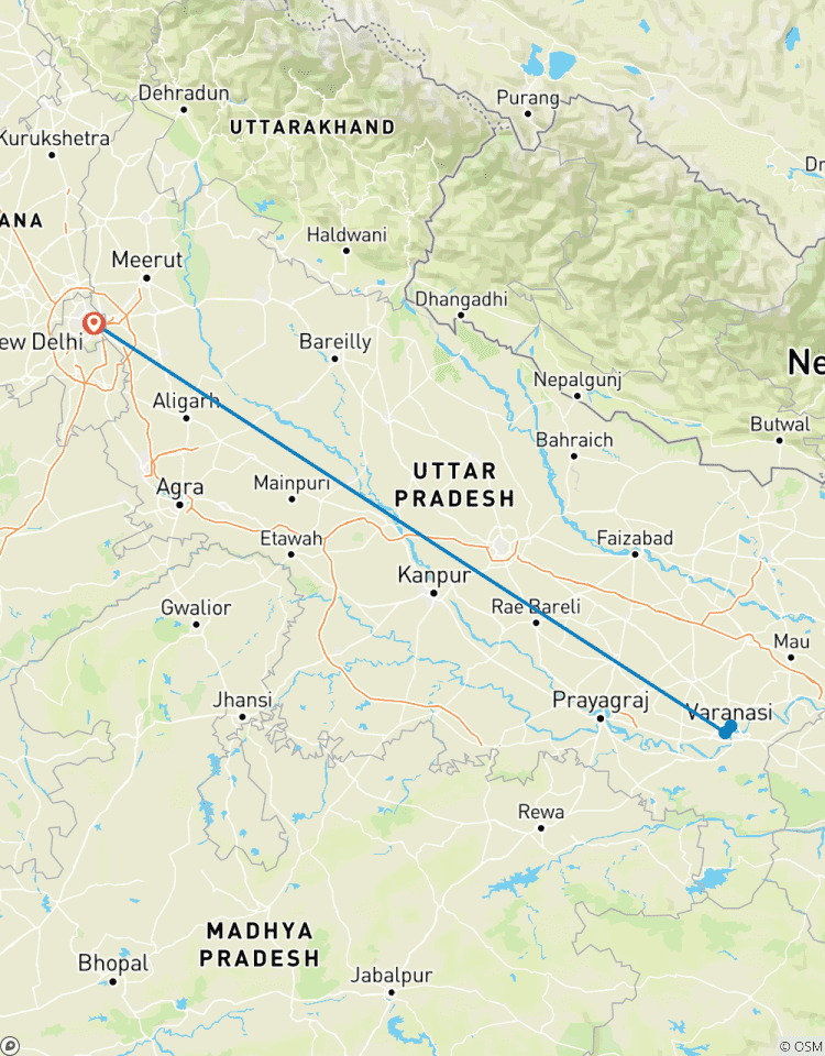 Voyage organisé à Varanasi, Inde circuit