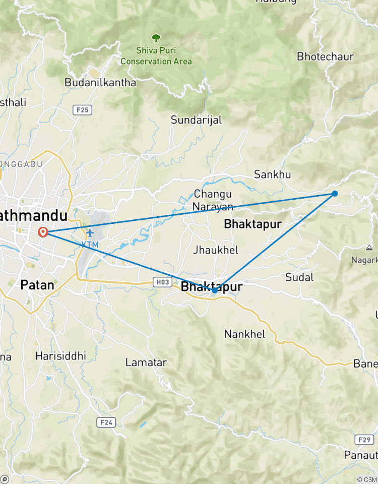 Tagesausflug: Nagarkot Wanderung Rundreise