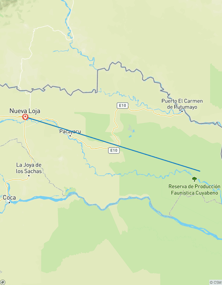 Circuito Reserva de Cuyabeno de 4 días - exploración de la fauna, observación de aves, piragüismo y senderismo