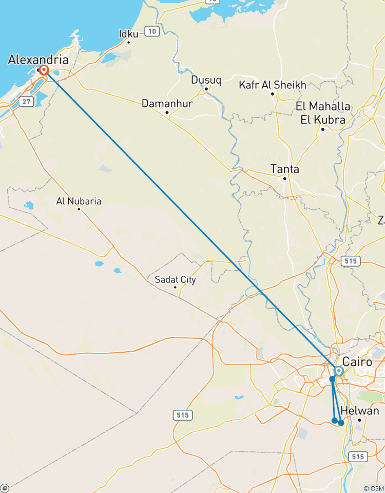 Circuito Descubre El Cairo y Alejandría con Guide & Hotels Inc