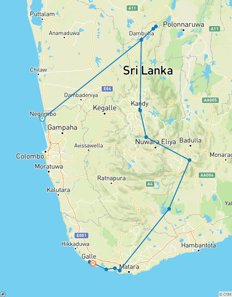 Das Beste von Sri Lanka mit Feel Free Travel Rundreise