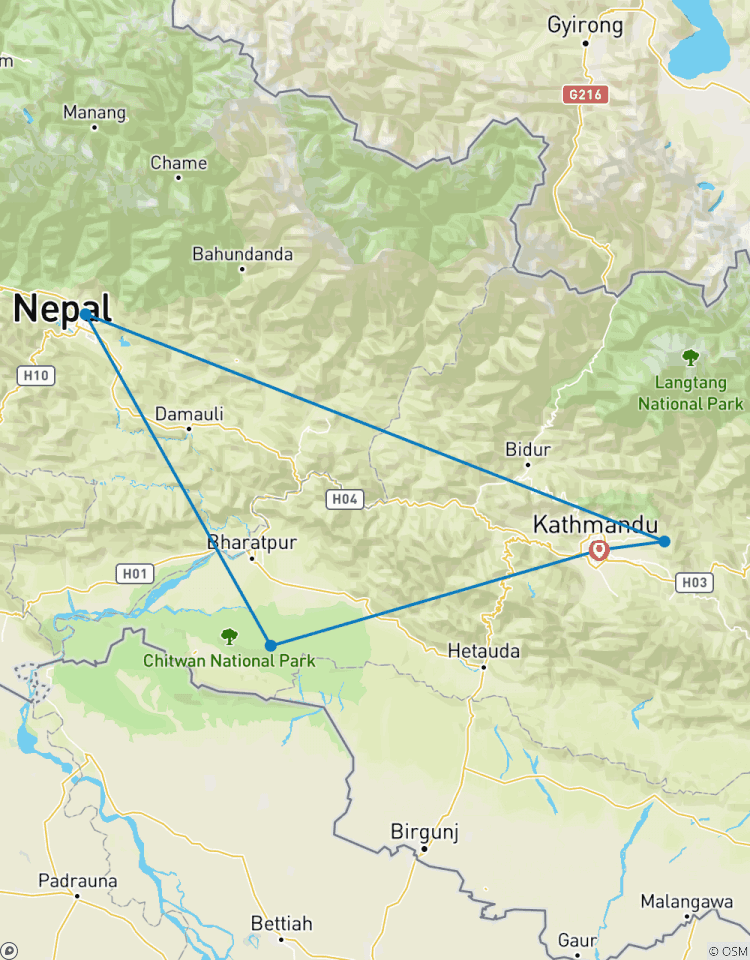 Fantastische Panorama von Nepal - 9 Tage Rundreise
