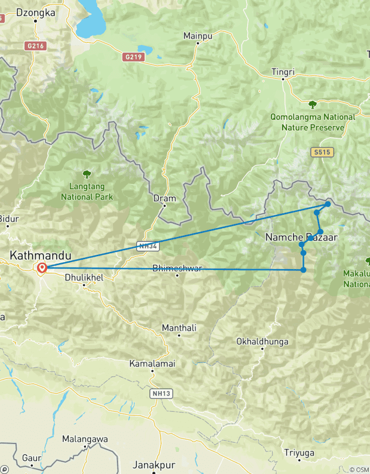 Everest Base Camp Luxury Lodge Trekkingreise mit Hubschrauberflug Rundreise