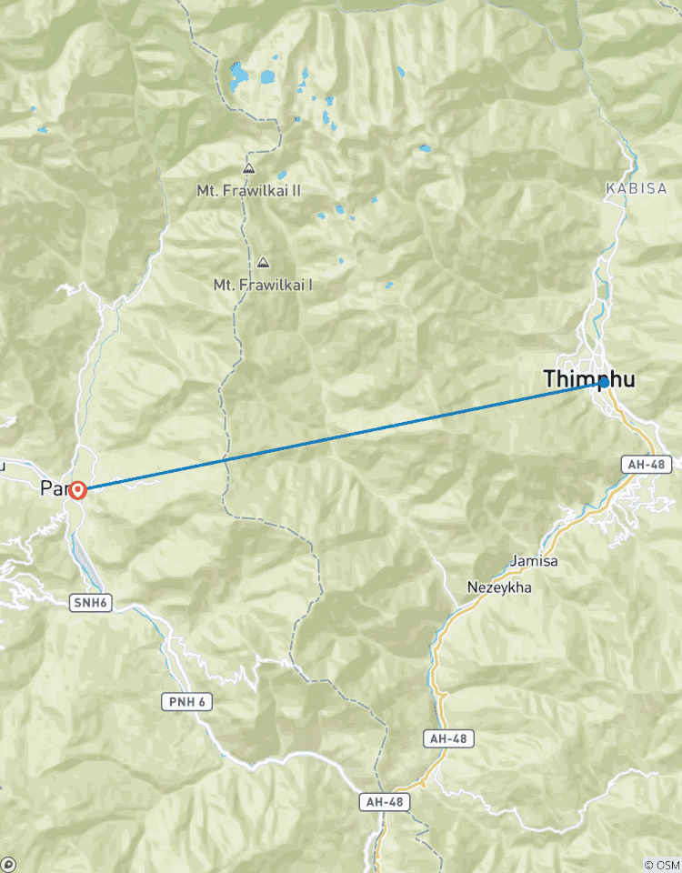Fly in Fly out in the land of Thunder Dragon 3 nights 4 days Tour