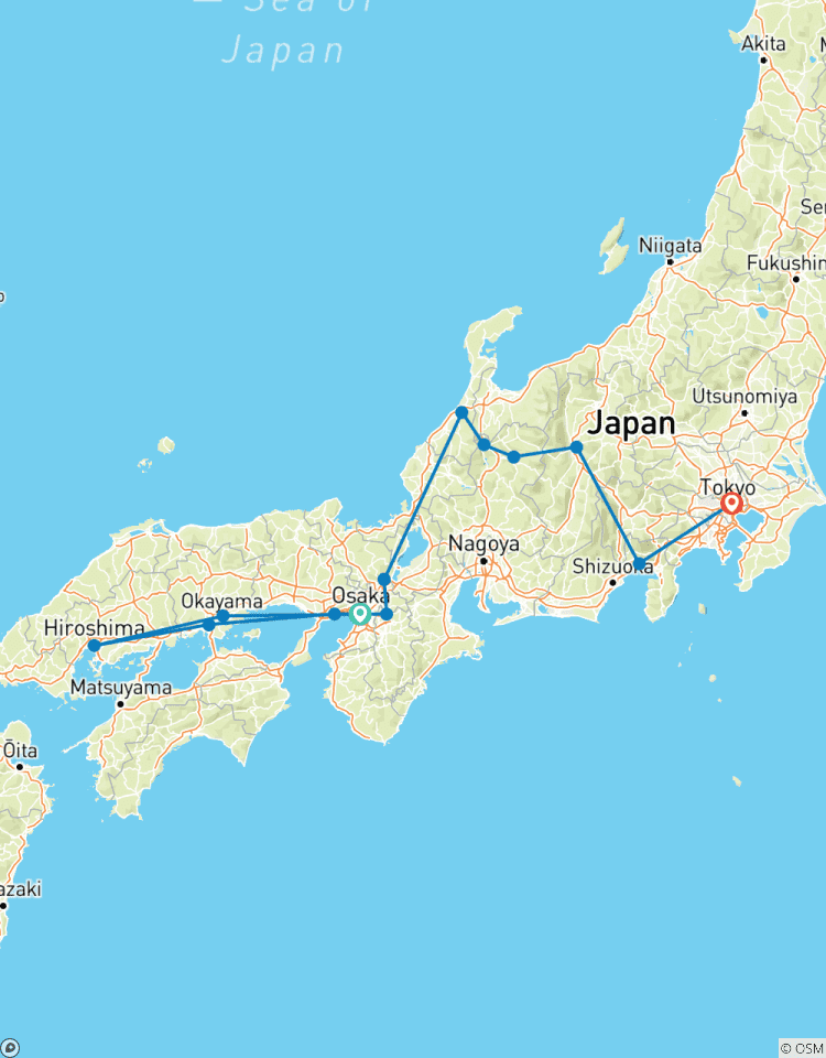 Circuito 15 Días Descubre Japón con Hiroshima