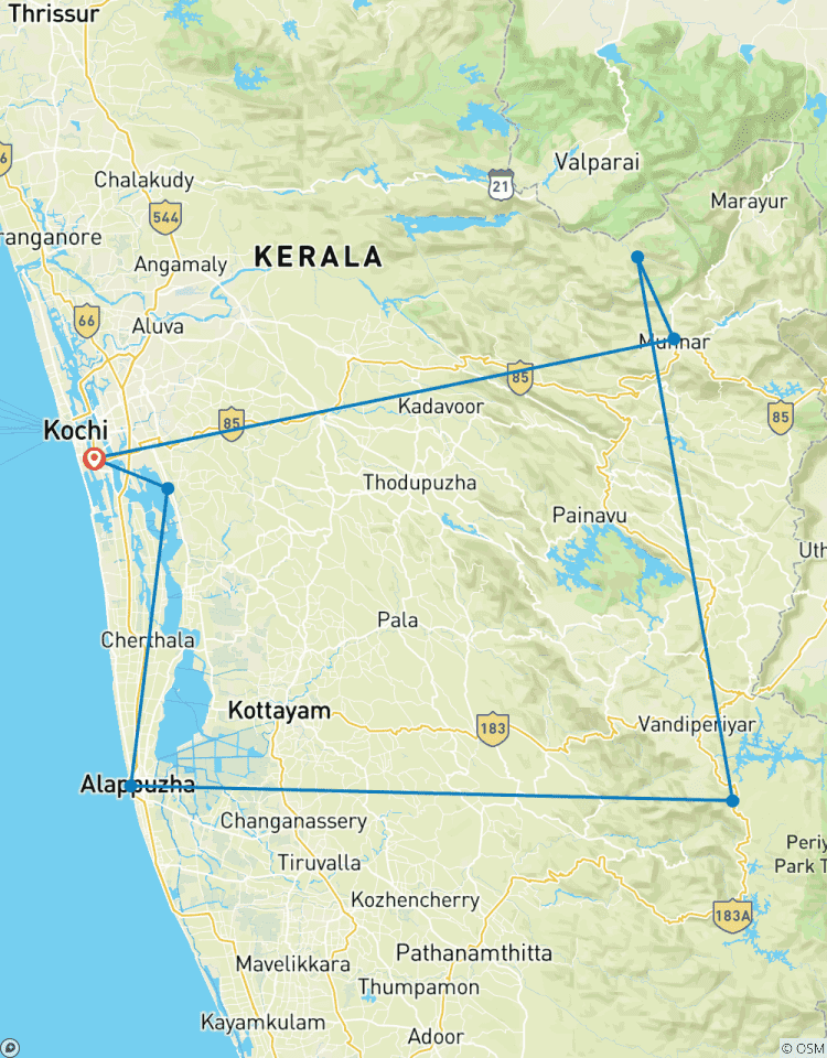 Circuito Kerala, la belleza de la India
