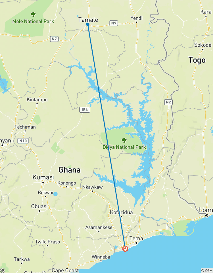 Circuito Viaje de 3 días al Parque Nacional de Mole