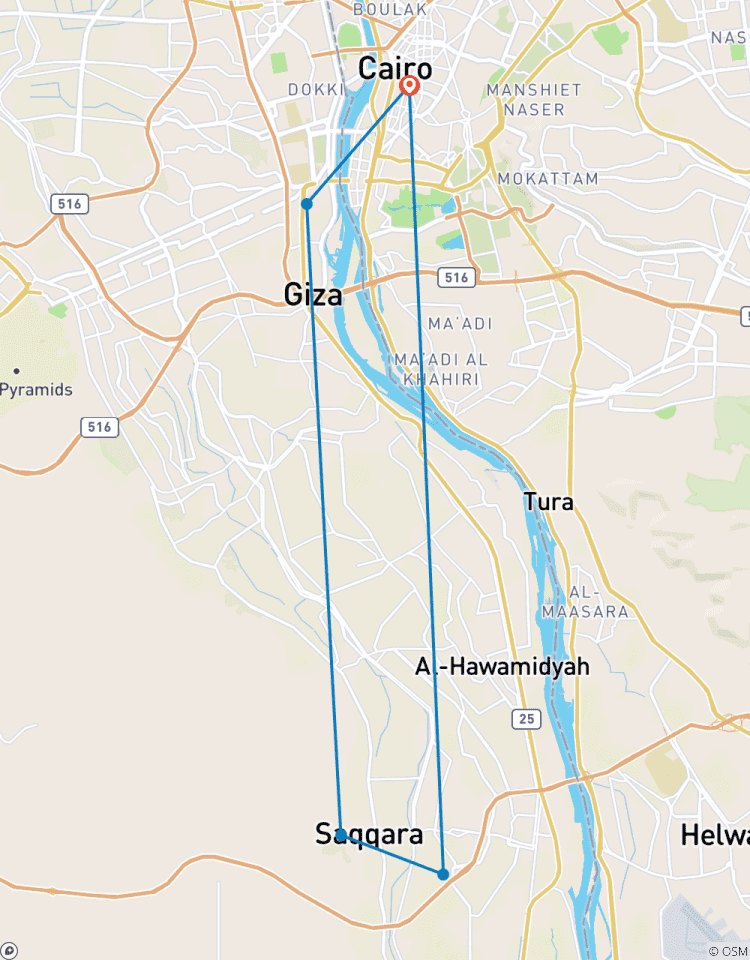 Giza, Cairo or Alexandria Custom 2 Tours Tour