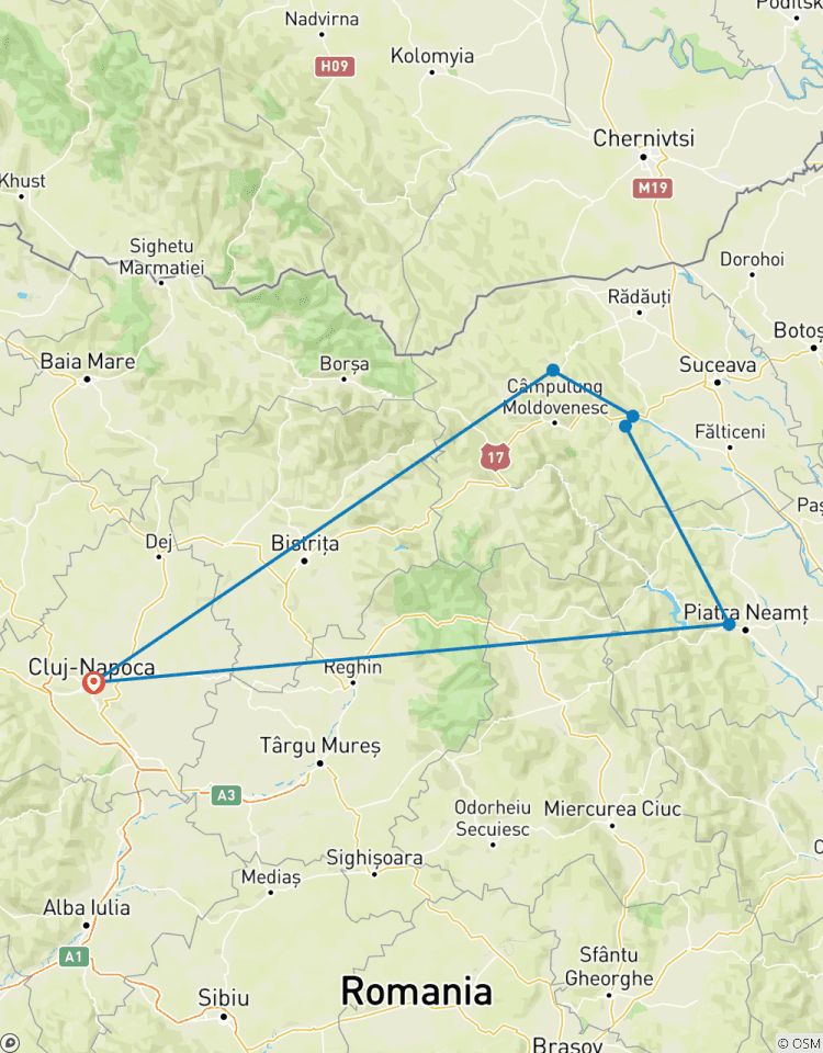 Private two days tour to Bucovina and UNESCO Painted Monasteries from Cluj-Napoca Tour