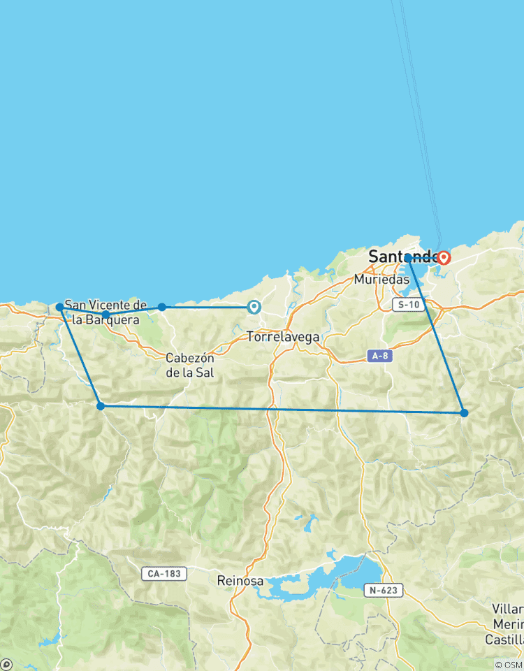 Cantabria. \"The Green Spain\" 5 Nights Tour