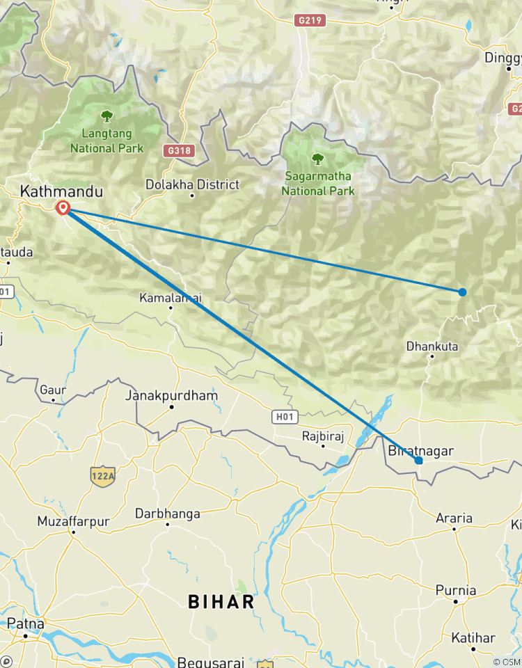 Milke Danda Trek - 11 Tage Rundreise