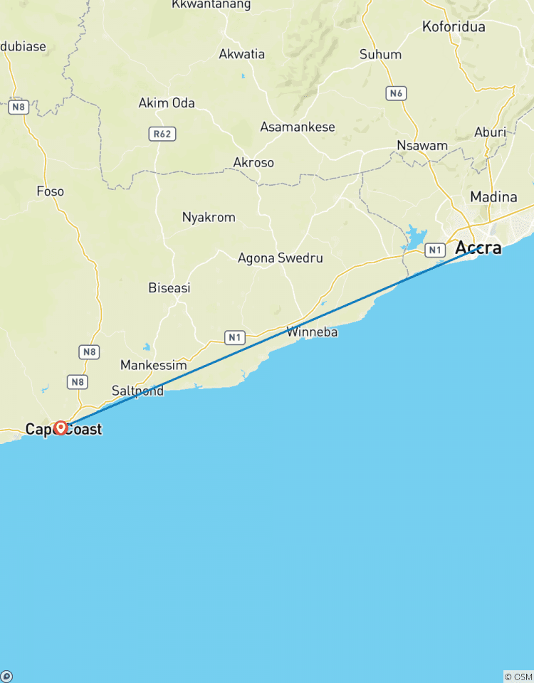 Circuito Fuertes y castillos de Ghana