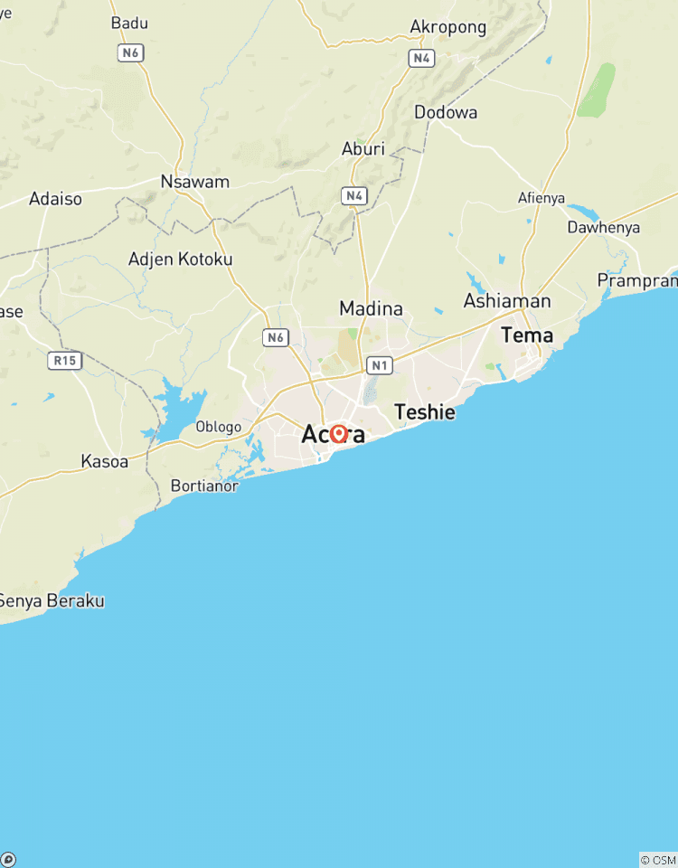 Circuito Circuito cultural e histórico de 7 días por Ghana